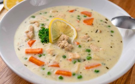 Tárkonyos csirkeragu leves