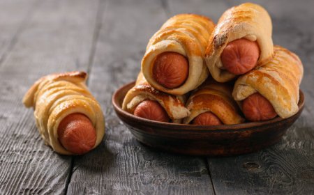 Virslis leveles tészta